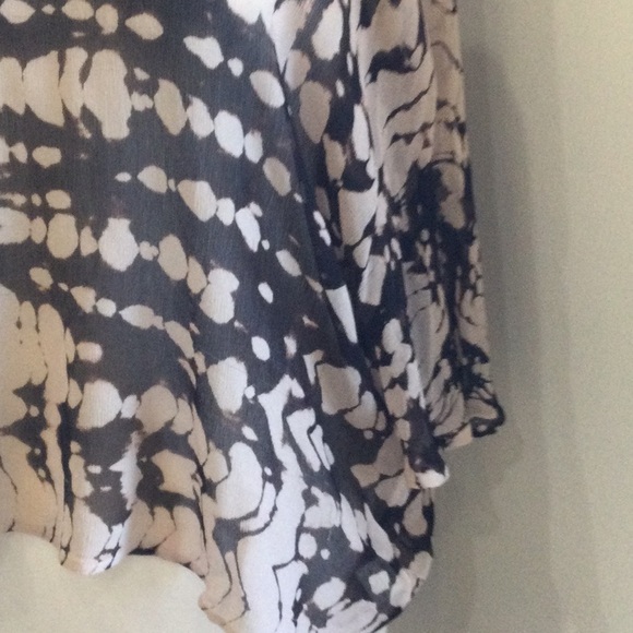 Gypsy silk tie dyed top - Picture 3 of 5